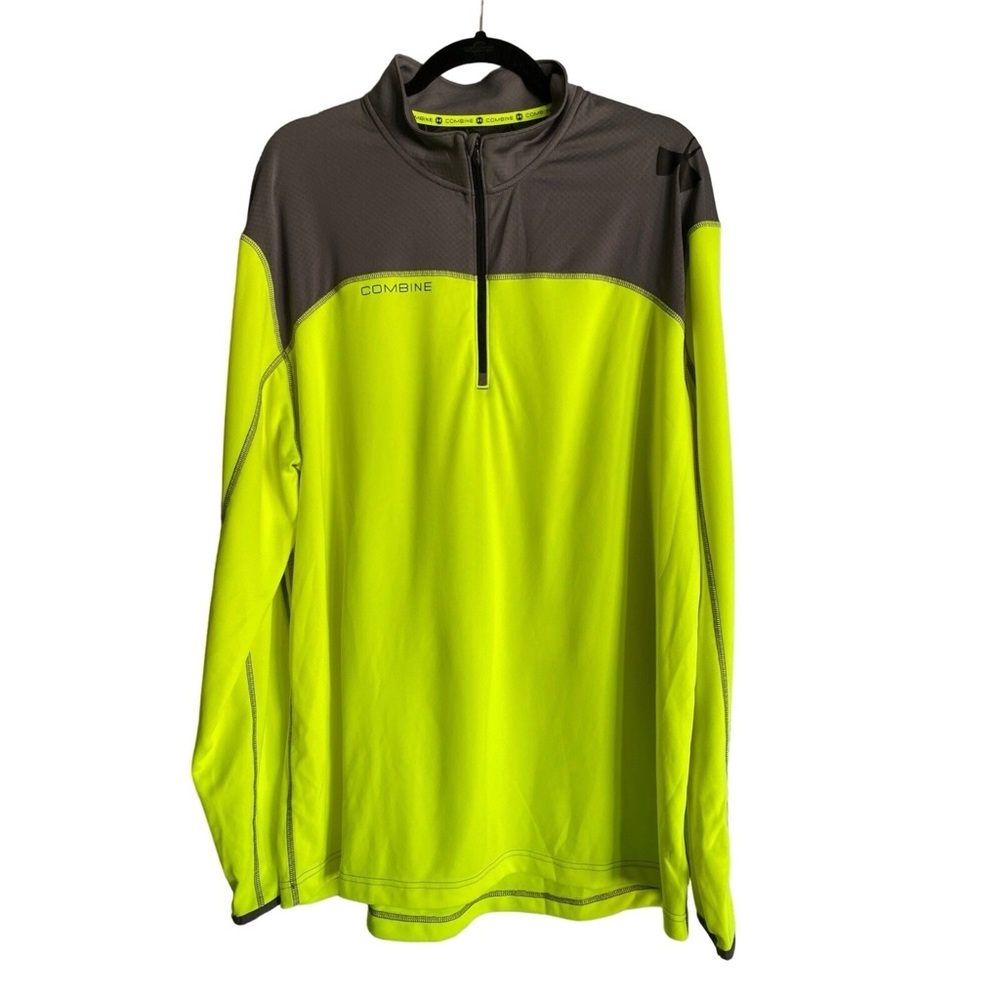 Under Armour Yellow and Gray sports shirt Men